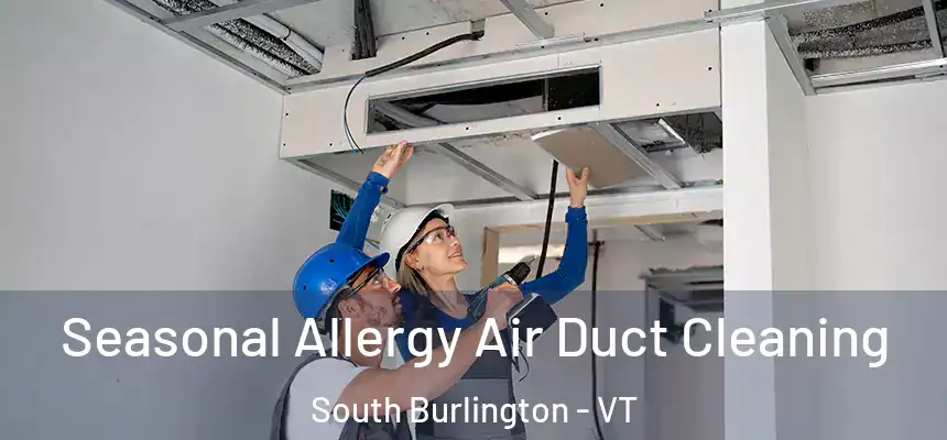  Seasonal Allergy Air Duct Cleaning South Burlington - VT